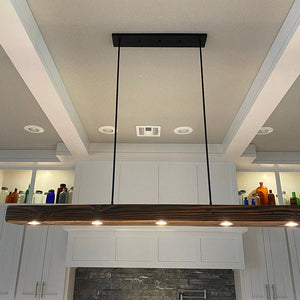 Modern Beam Light Fixture for Dining Areas by PieceOfGrain